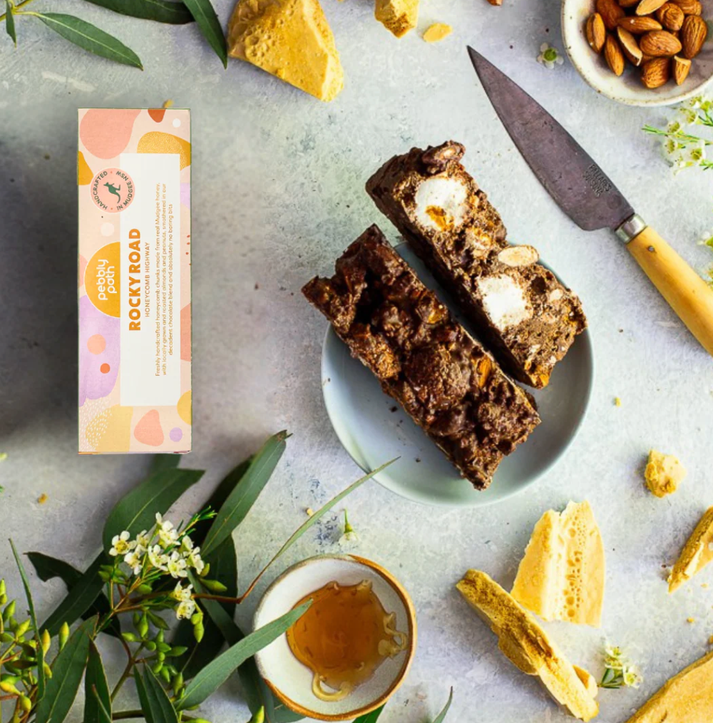 Honeycomb Highway Rocky Road 100g
