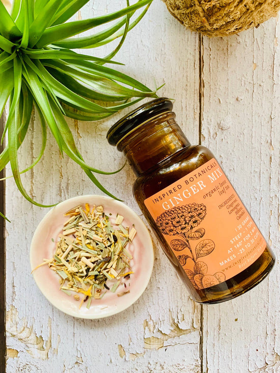Organic Herbal Loose Leaf Tea - 50 grams - Apothecary Jar