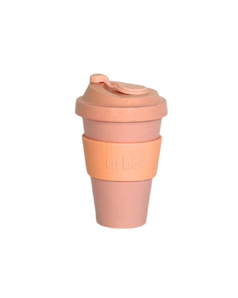 Peach + Petal | Urbb | Biodegradable Bamboo Coffee Cup