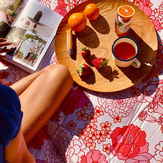 Fringed Harajuki Picnic Mat