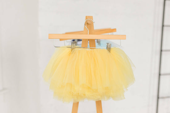 Full Layered Yellow Tutu, Full Tutu Skirt