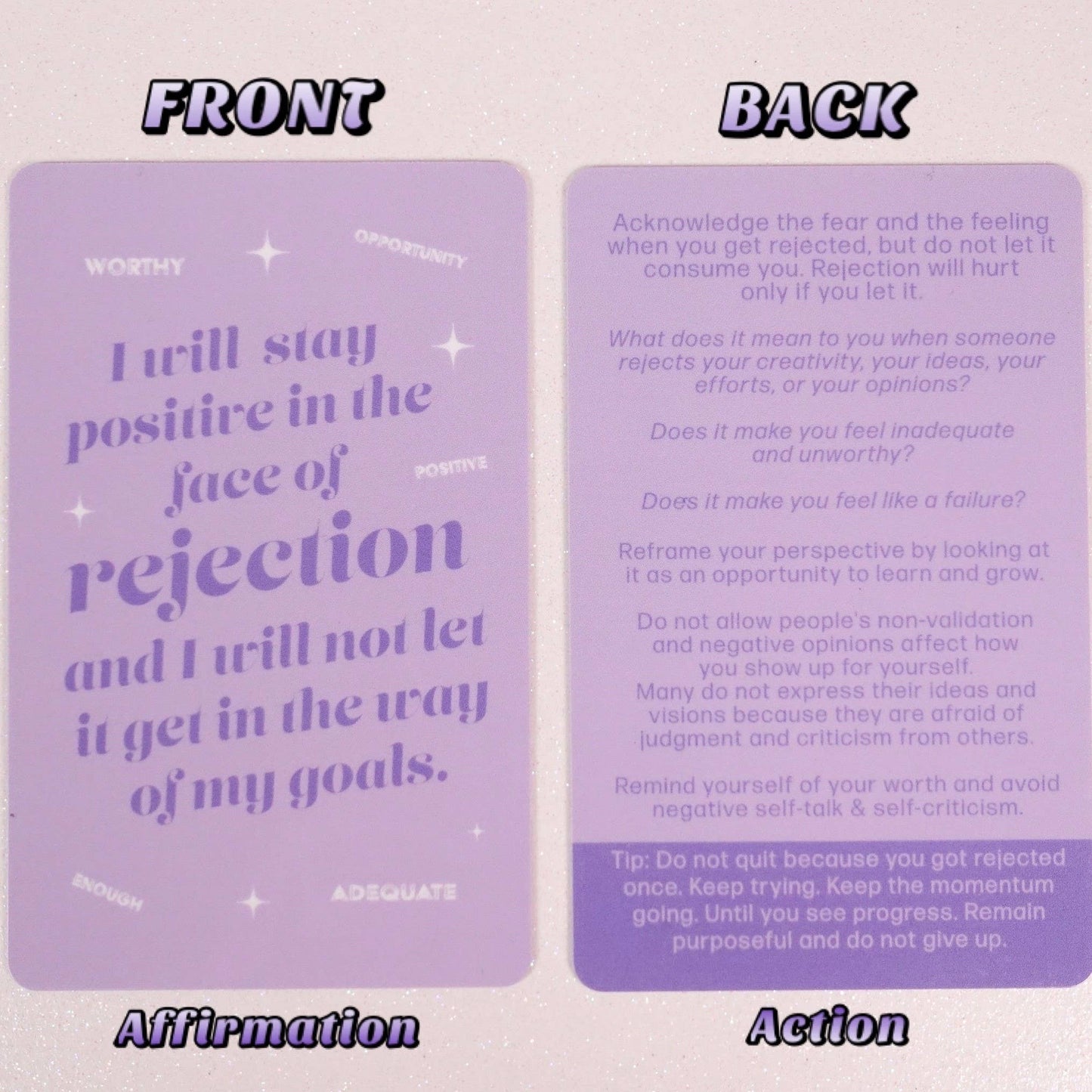 Affirmation Darling Card Set