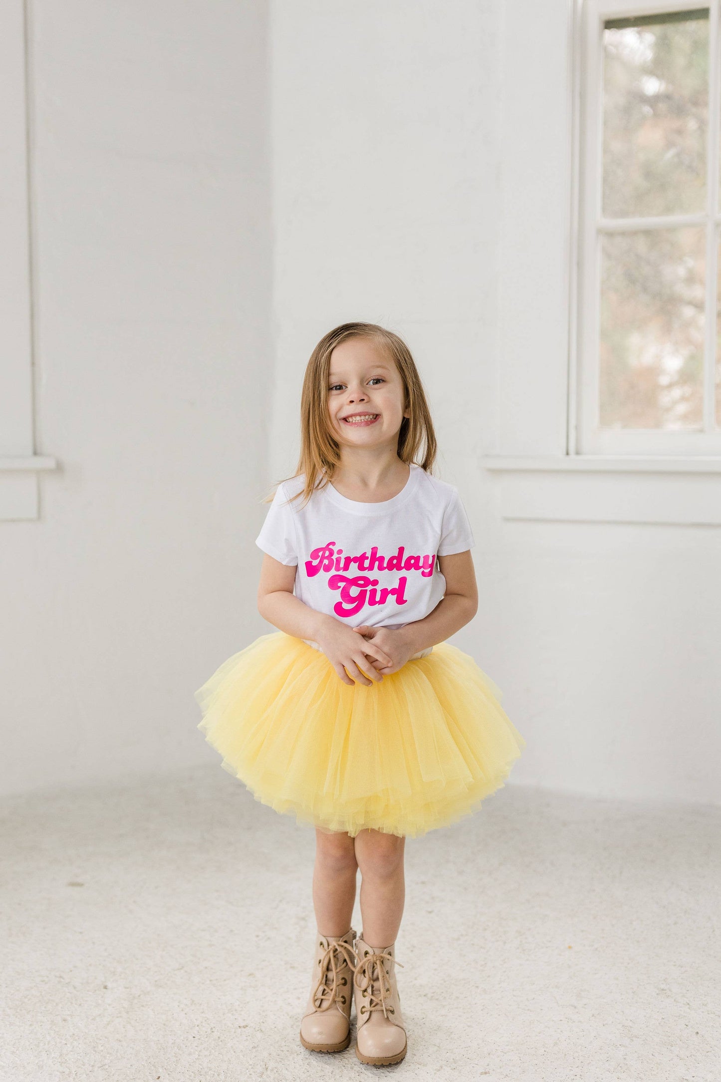 Full Layered Yellow Tutu, Full Tutu Skirt