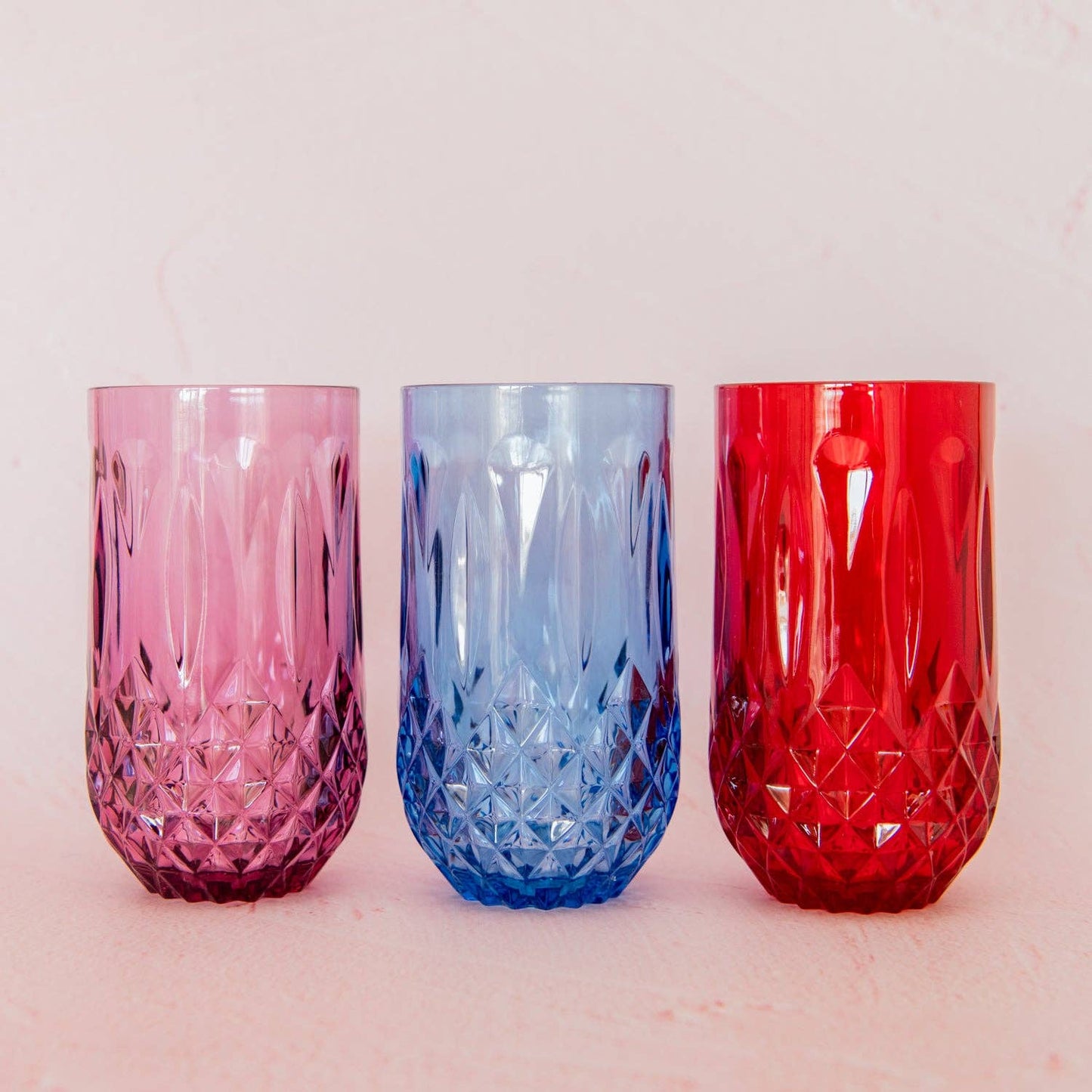 Tall Tumbler Set 6 - Mauve