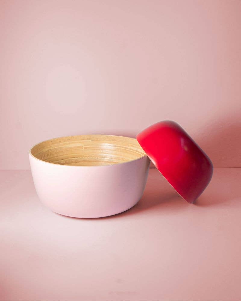 Cherry + Blush | Bebb | Biodegradable Bamboo Bowls