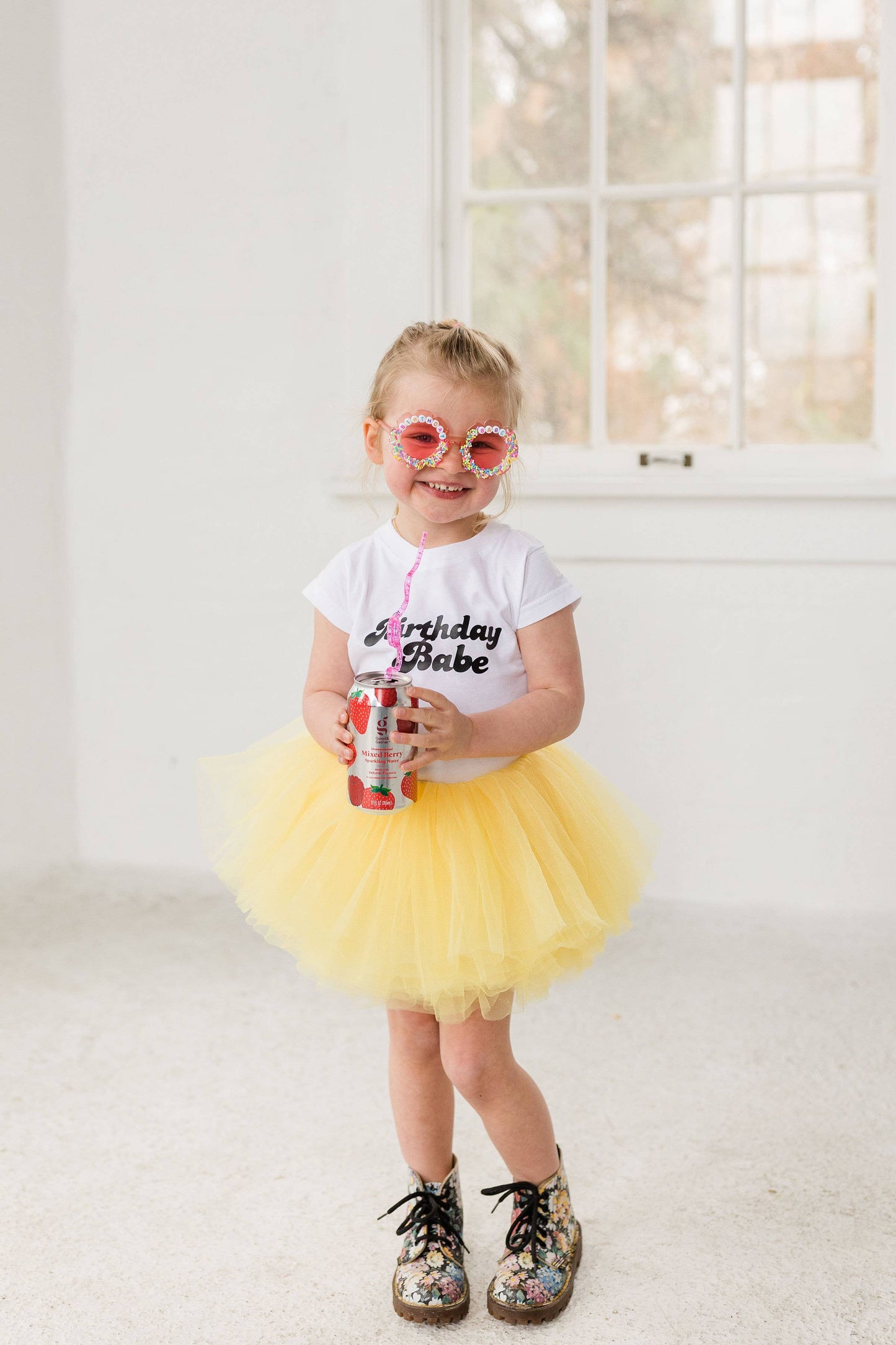 Full Layered Yellow Tutu, Full Tutu Skirt