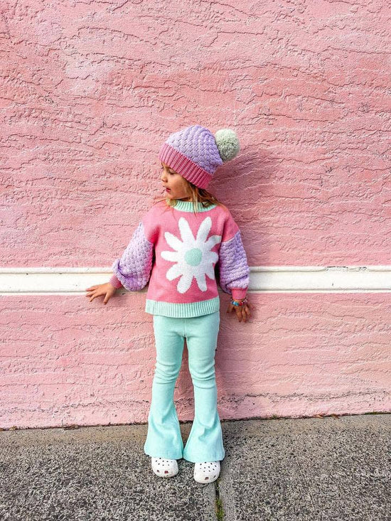 Gigi Knitted Jumper - SHERBET
