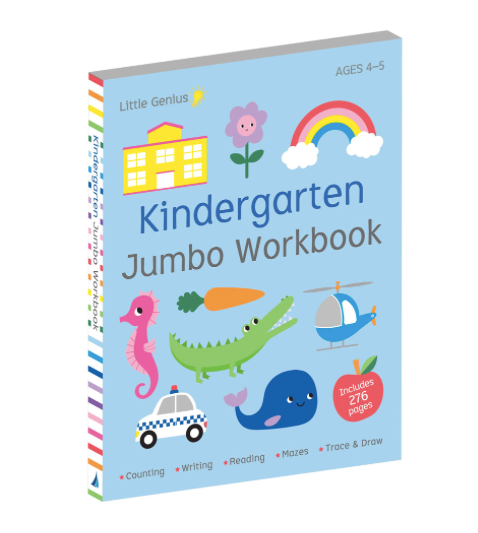 Little Genius Vol. 2 - Jumbo Workbook - Kindergarten