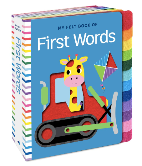 Chunky Felt Tabbed Book - First Words