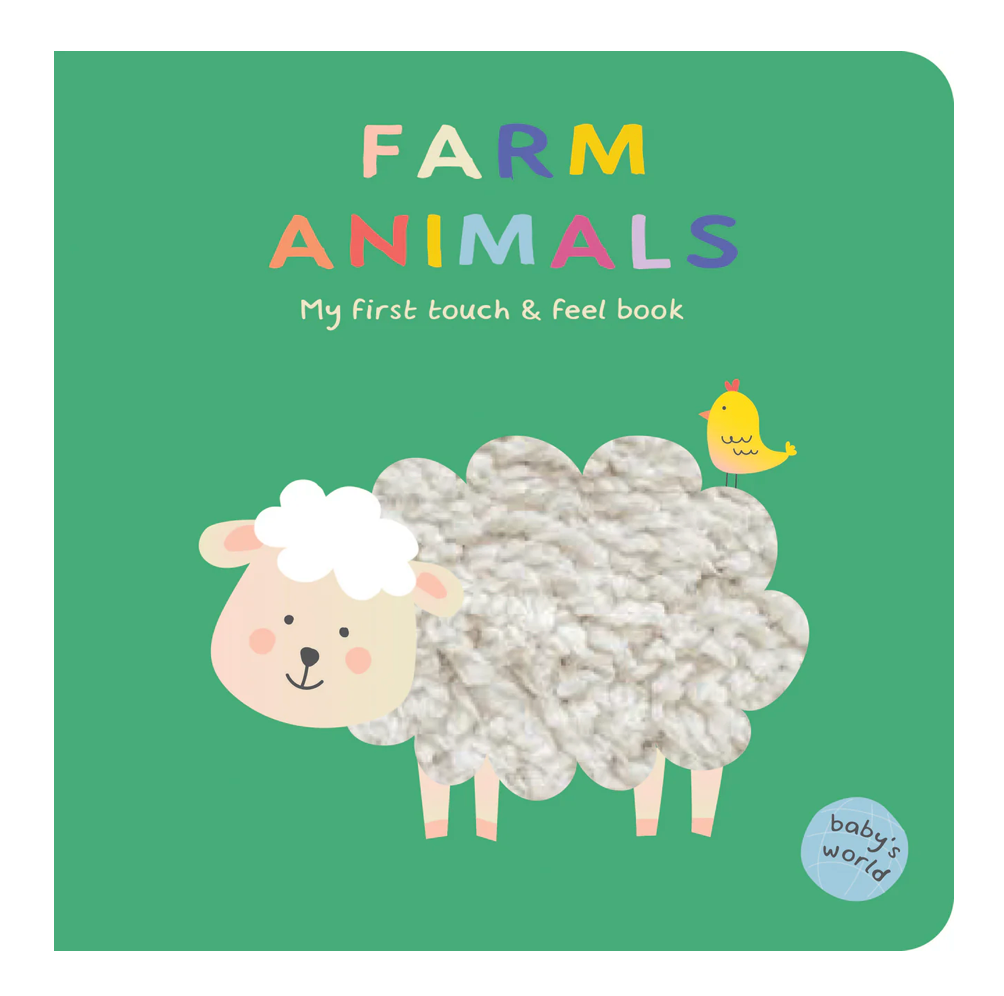 Baby's World - Touch and Feel Board Book - Farm Animals