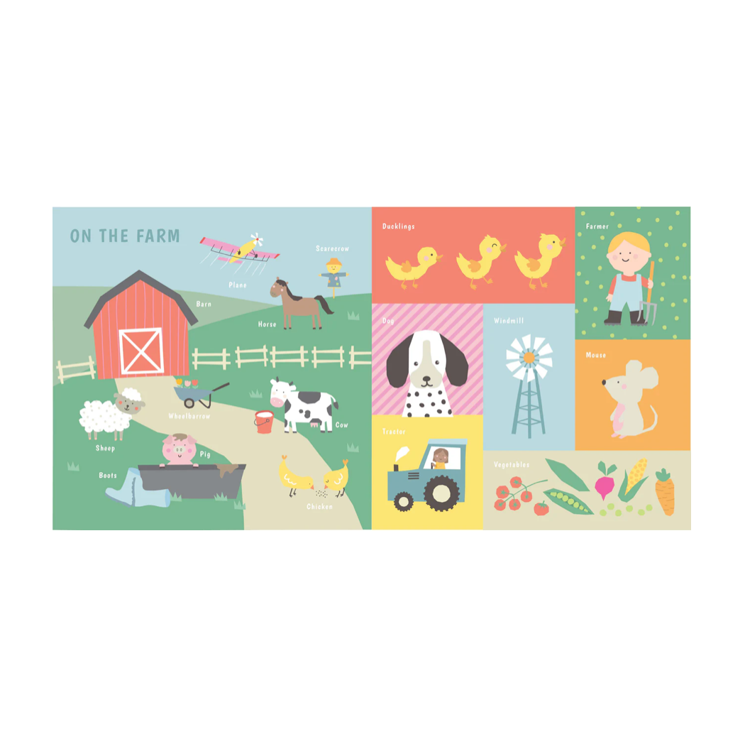 Padded Learning Book - 100 First Words