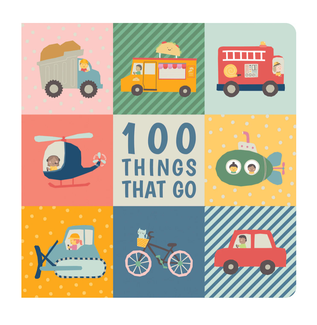 Padded Learning Book - 100 Things That Go