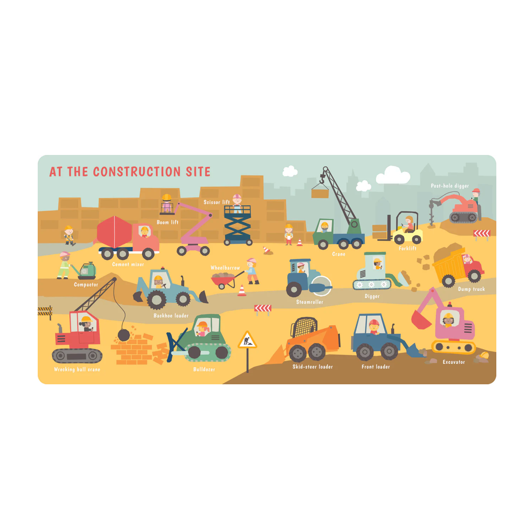 Padded Learning Book - 100 Things That Go