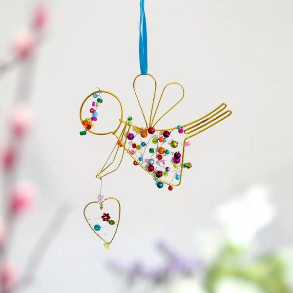Angel Hanging Heart Ornament
