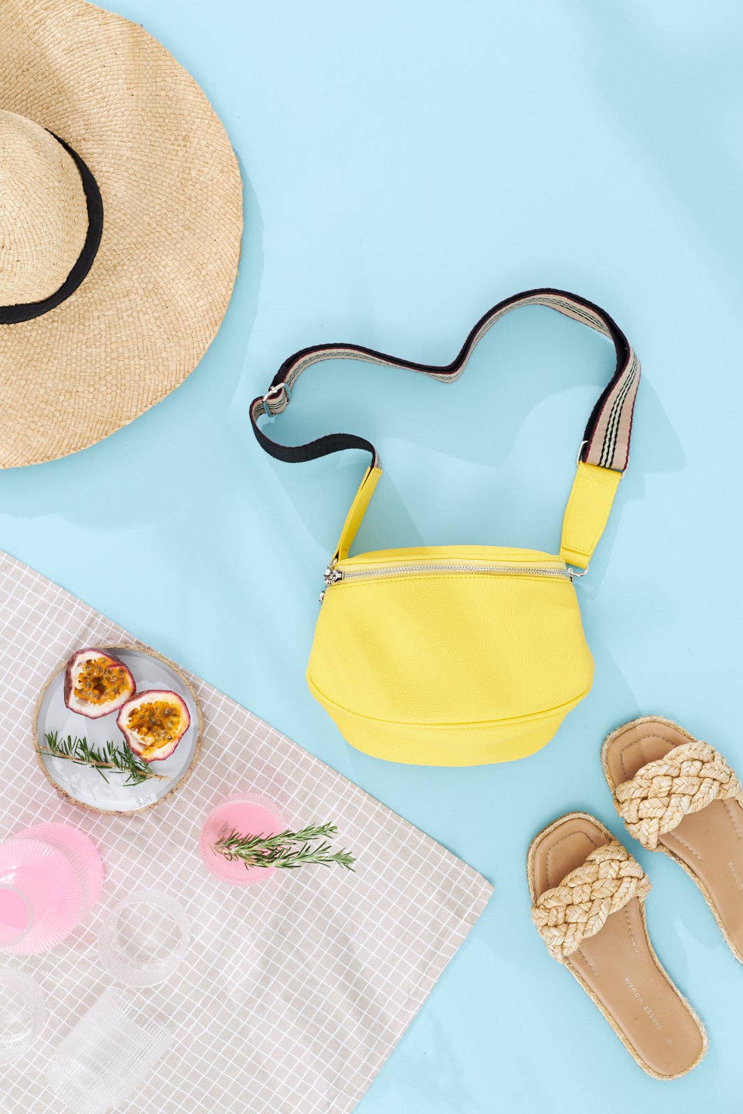 Florida Crossbody - Sunshine Yellow