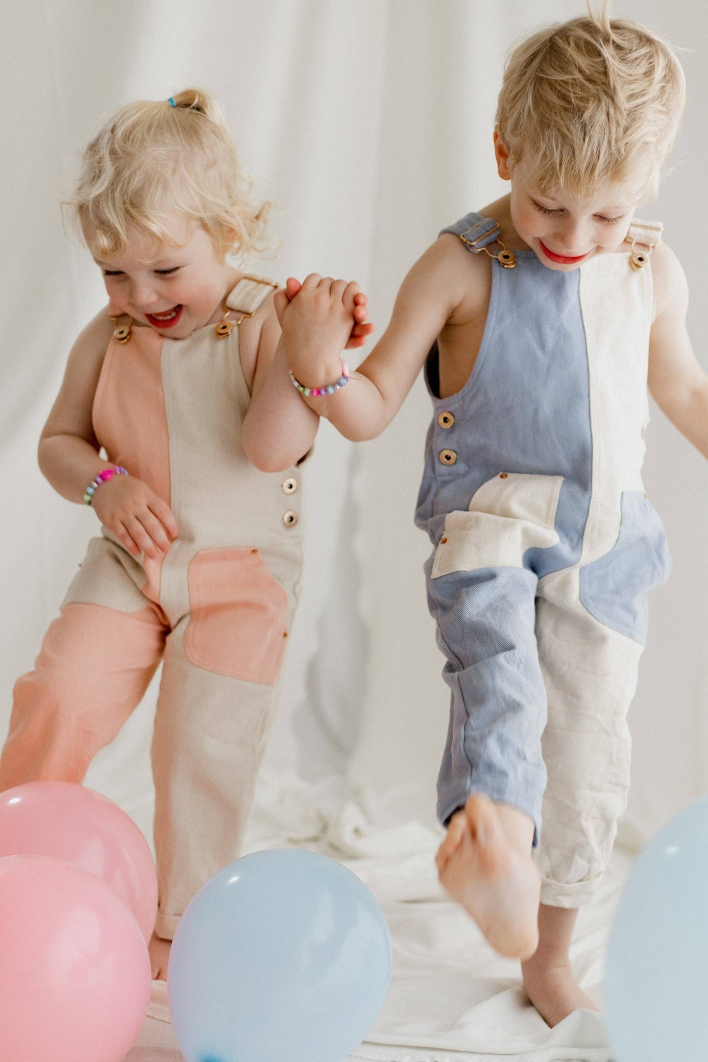 Hudson Denim Overalls - SPLIT BLUSH