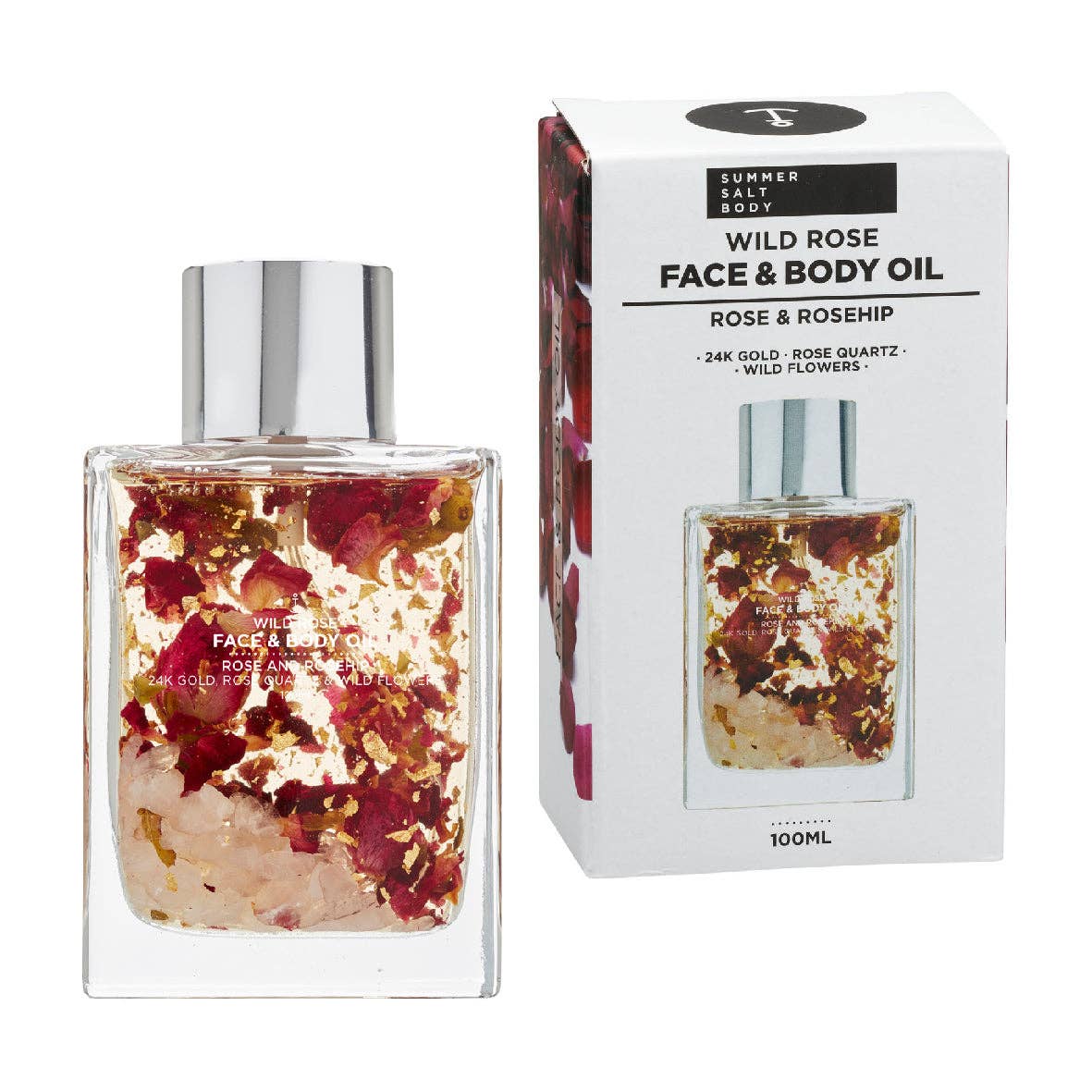 Face & Body Oil - Wild Rose - 100ml